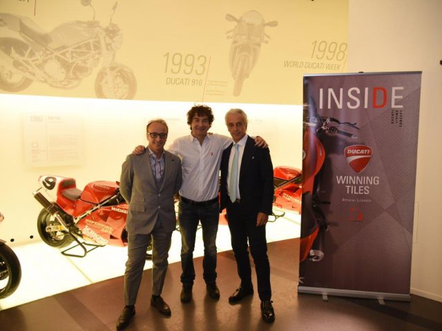 Ducati firma una collezione di ceramiche di GS Luxury Group Bologna.bo