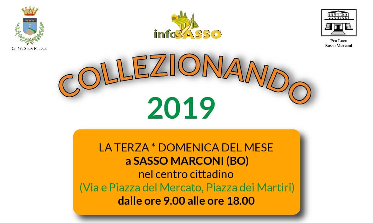 Collezionando 2019 a Sasso Marconi