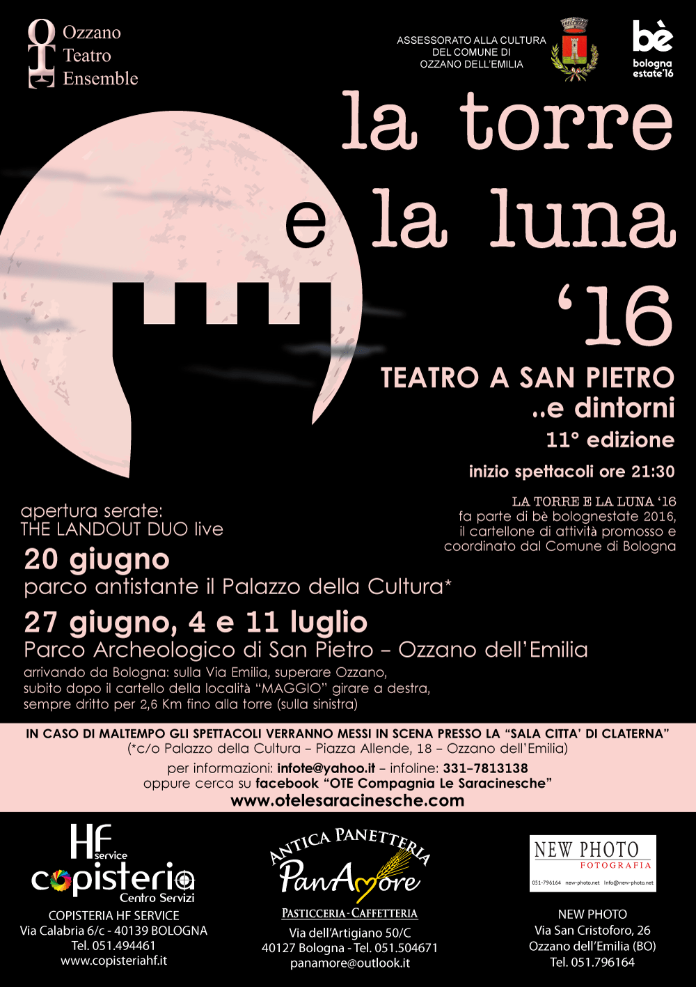La Torre e la Luna 2016