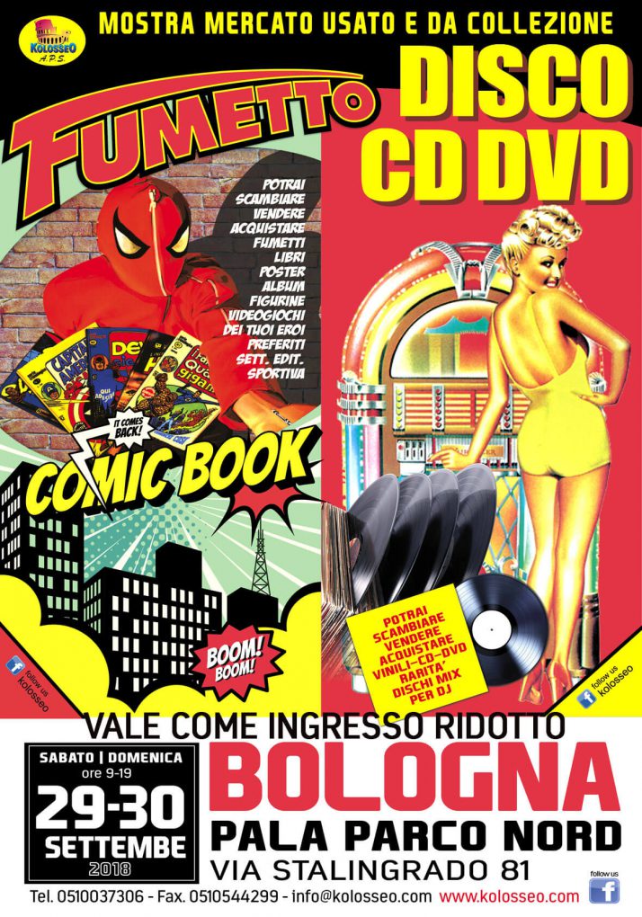 Disco e fumetto, un evento per gli amanti della musica e fumetti d'autore Disco e fumetto, un evento per gli amanti della musica e fumetti d'autore