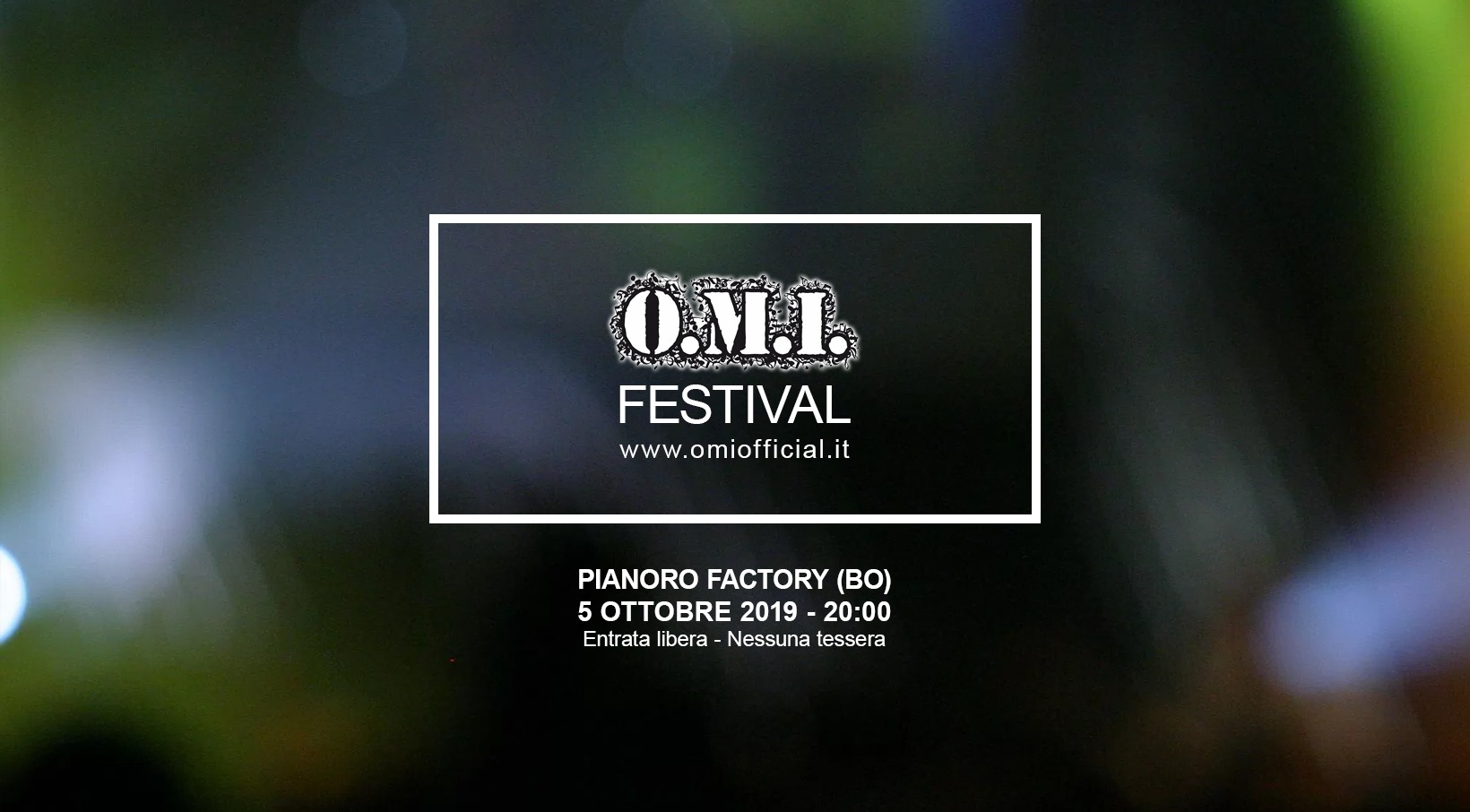 Concerto OMI Festival 2019 a Pianoro 