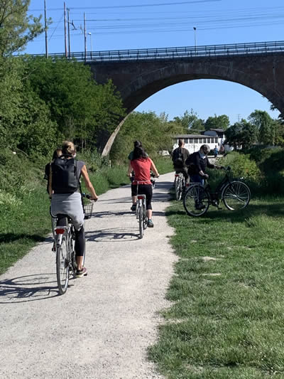 Dall’Opificio ai Musei, pedalando lungo il Navile