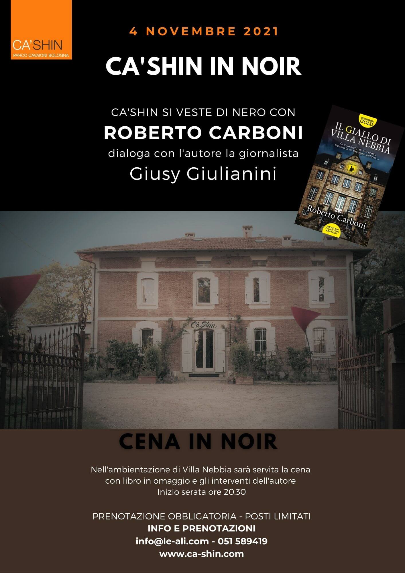 4 novembre 2021 - Ca' Shin in Noir