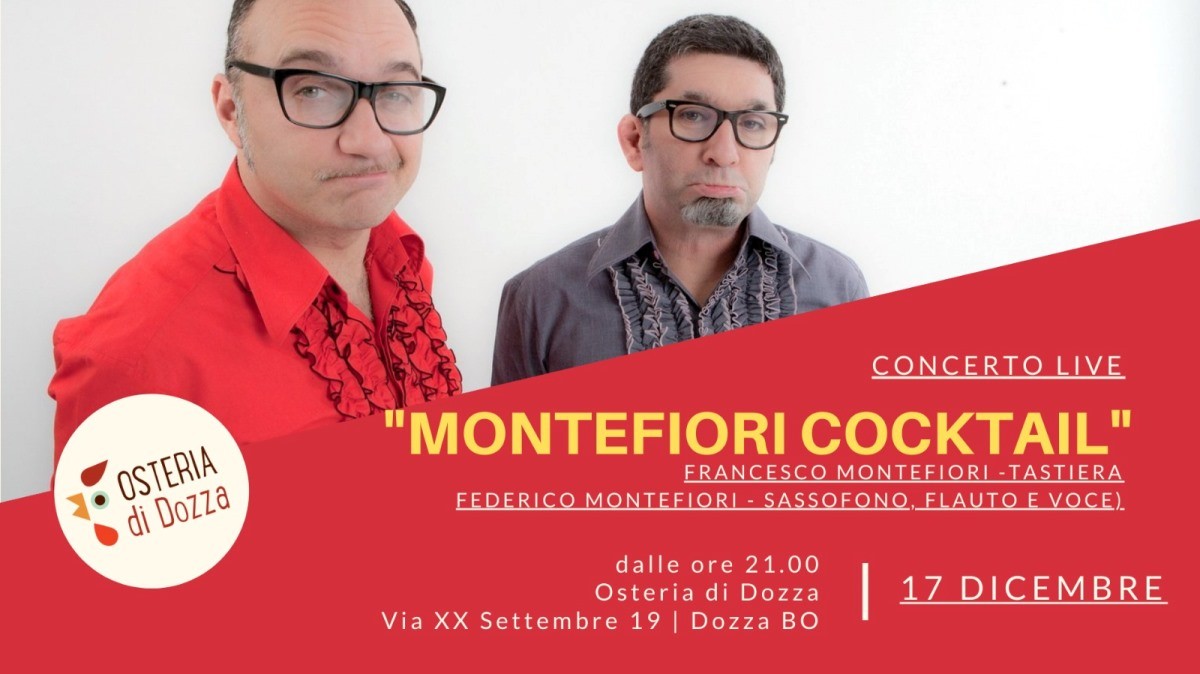 osteria di dozza a cena con la musica dei montefiori cocktail