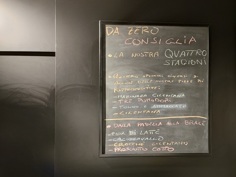 Nuovo menu di Pizzeria Da Zero Bologna