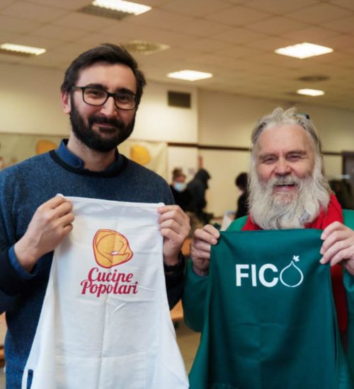 Pranzo solidale a FICO, in collaborazione con Cucine Solidali