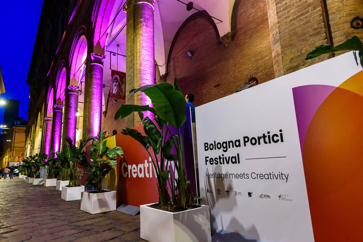 Bologna Portici Festival: il patrimonio culturale incontra la creatività