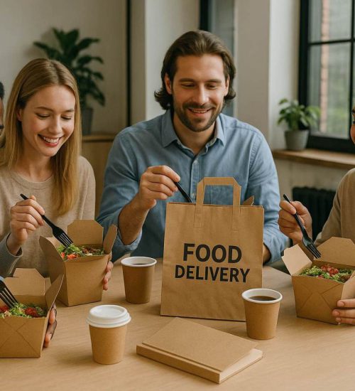 Delivery dei pasti in azienda